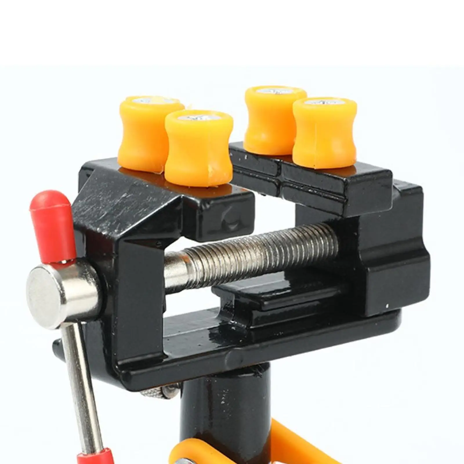 Mini Tisch Schraubstock Klemme Drehung Einstellbar Universal Clip auf Werkzeug Tisch Schraubstock Saugnapf Schraubstock für DIY Hobby Reparatur