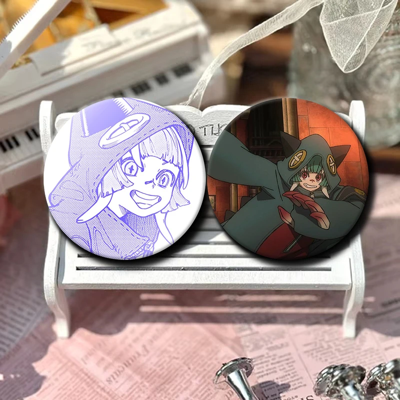 58mm Cartoon Character Guita Reaper Button Pin Badge Guita Anime Brooch Creative Badge for Backpack Clothes Decoration Gift