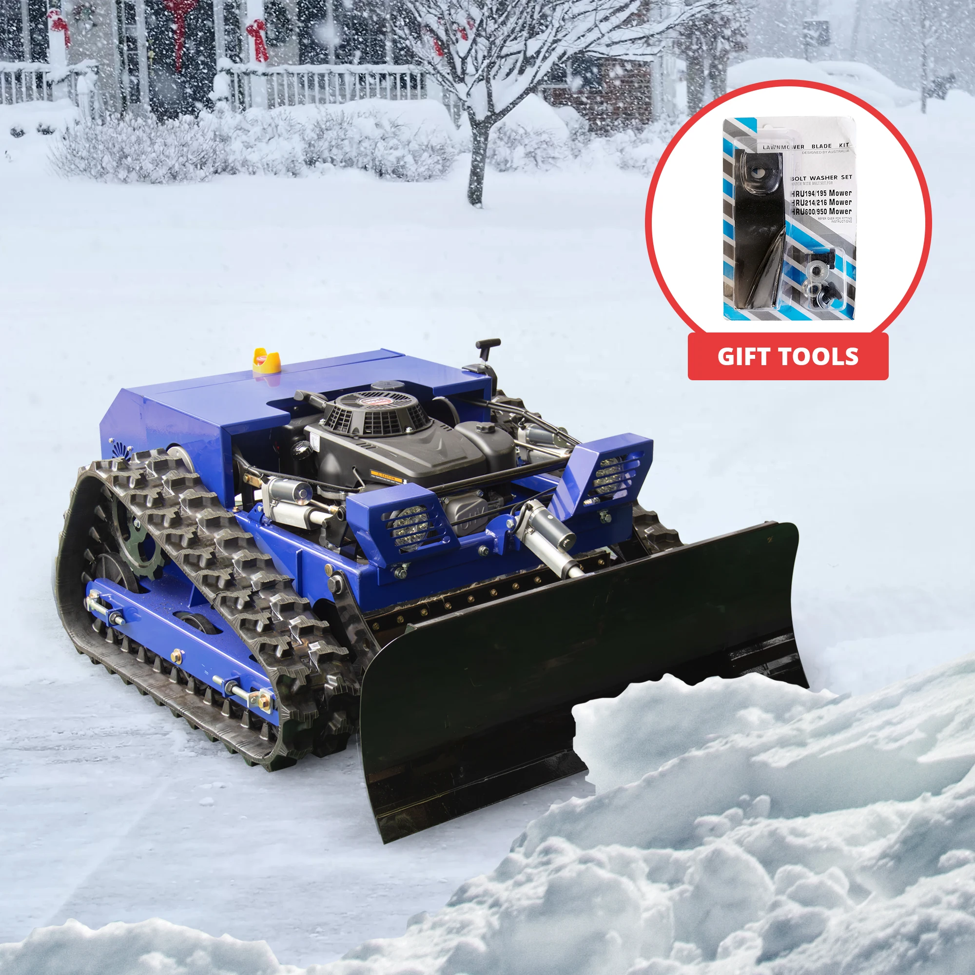 Customized Remote Controlled Household Lawn Mower Customized With Four Stroke Track Mower In Stock In United States And Europe