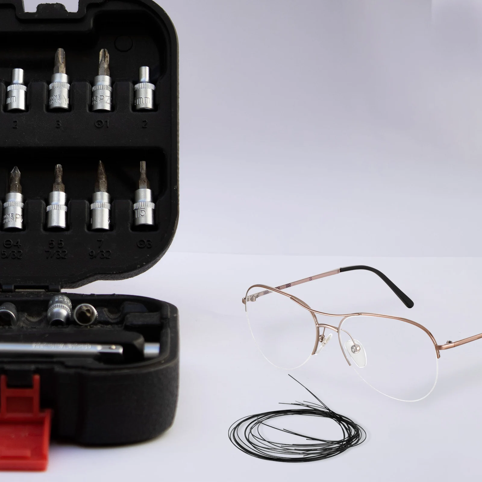 from Wire Drawing Eyeglass Tool Kit Accessories Nylon Eyeglasses Replacement