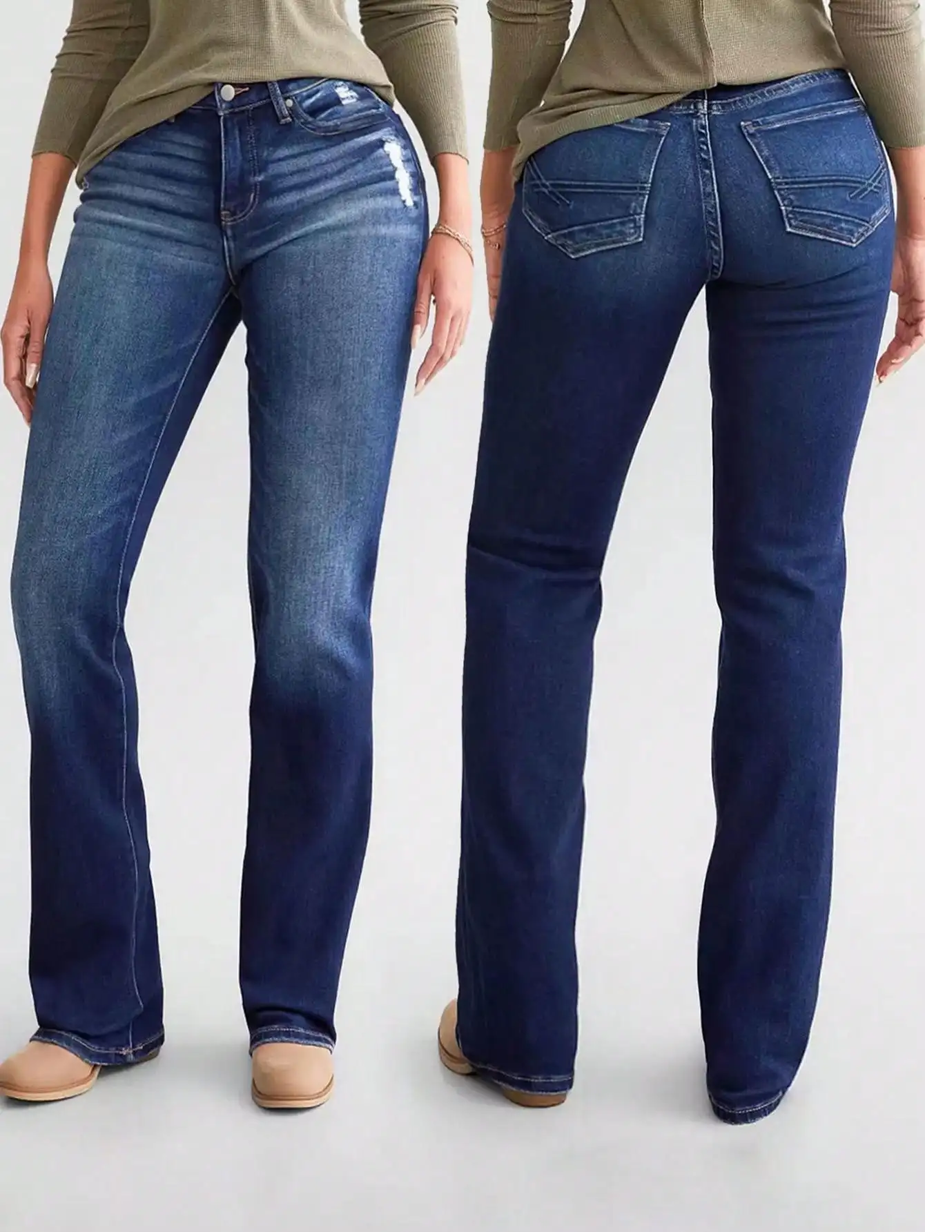 

Women's Slim Fit Sexy Denim Jeans - Stylish and Comfortable Couture for Every Occasion
