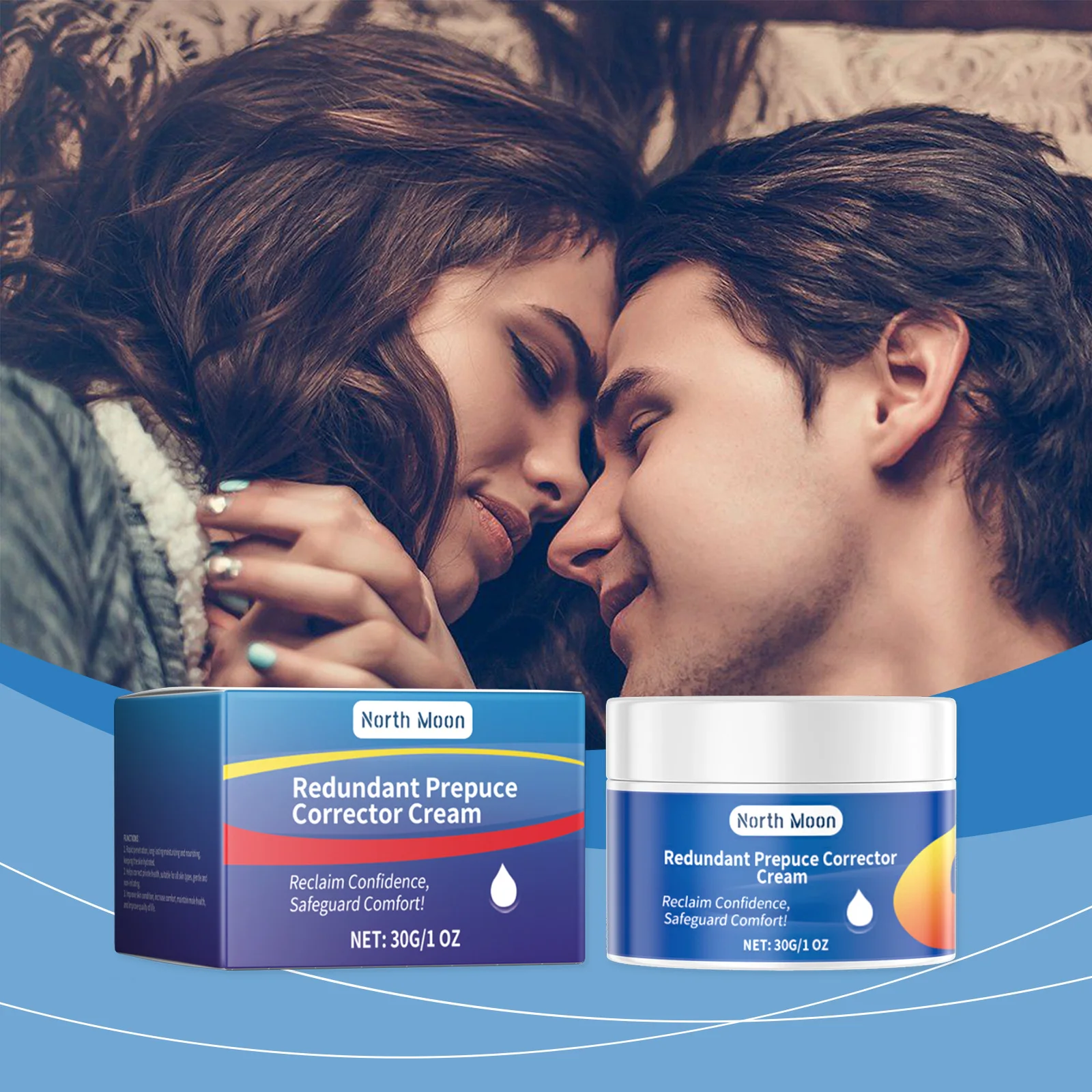 Men Body Care Cream, Natural Herbal Ingredients, Gentle Soothing & Nourishing, Moisturizing Skin Cream for Male Daily External Use