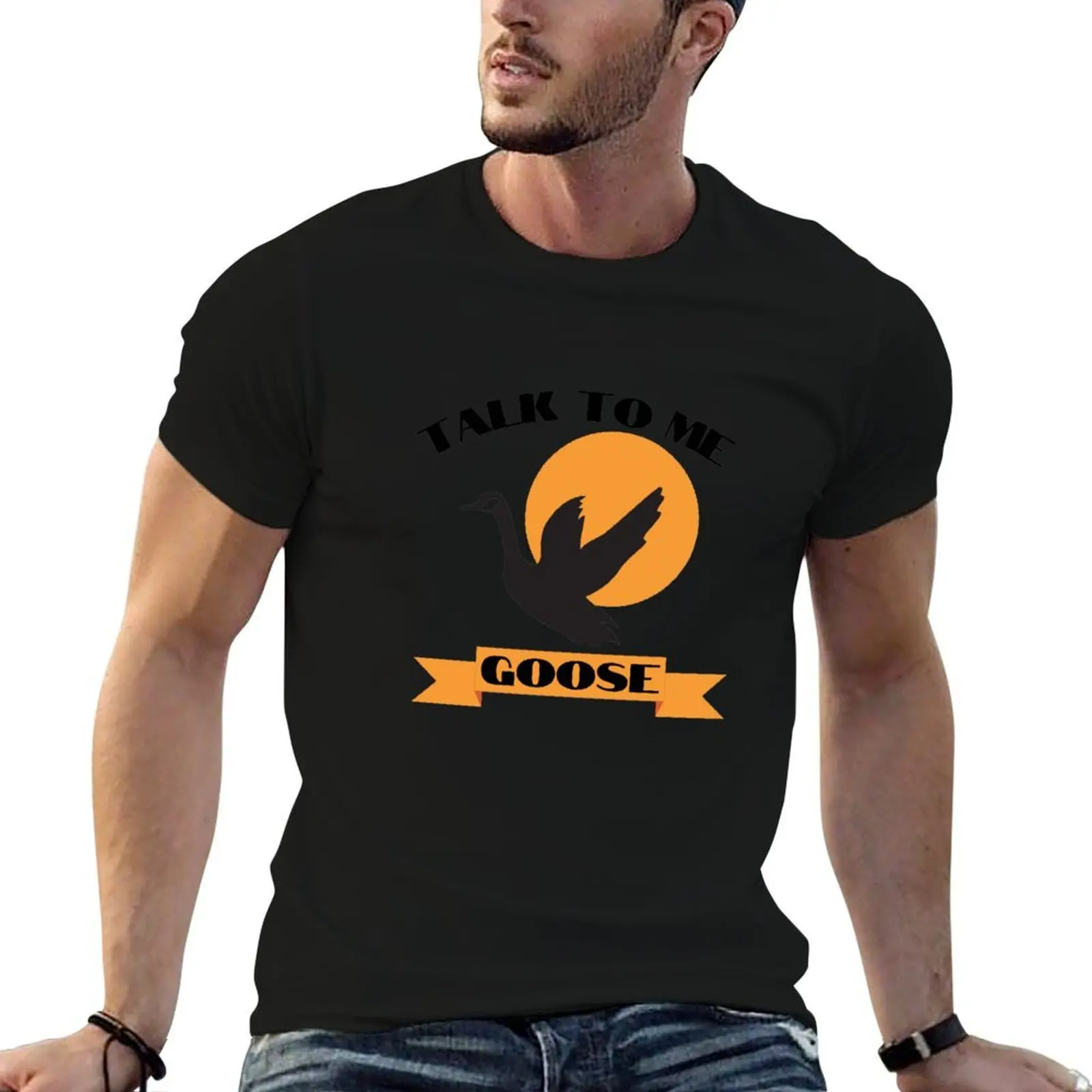 

Talk to me goose white t shirt T-Shirt t shirt man luxury t shirts for man cotton printed shirts for man T-Shirt