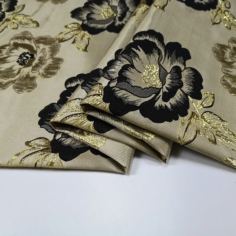 

Металлическая линия, парча, жаккардовая ткань, платье в европейском стиле, детский костюм, одежда, ткань, брендовый модный дизайн, шитье, оптовая продажа