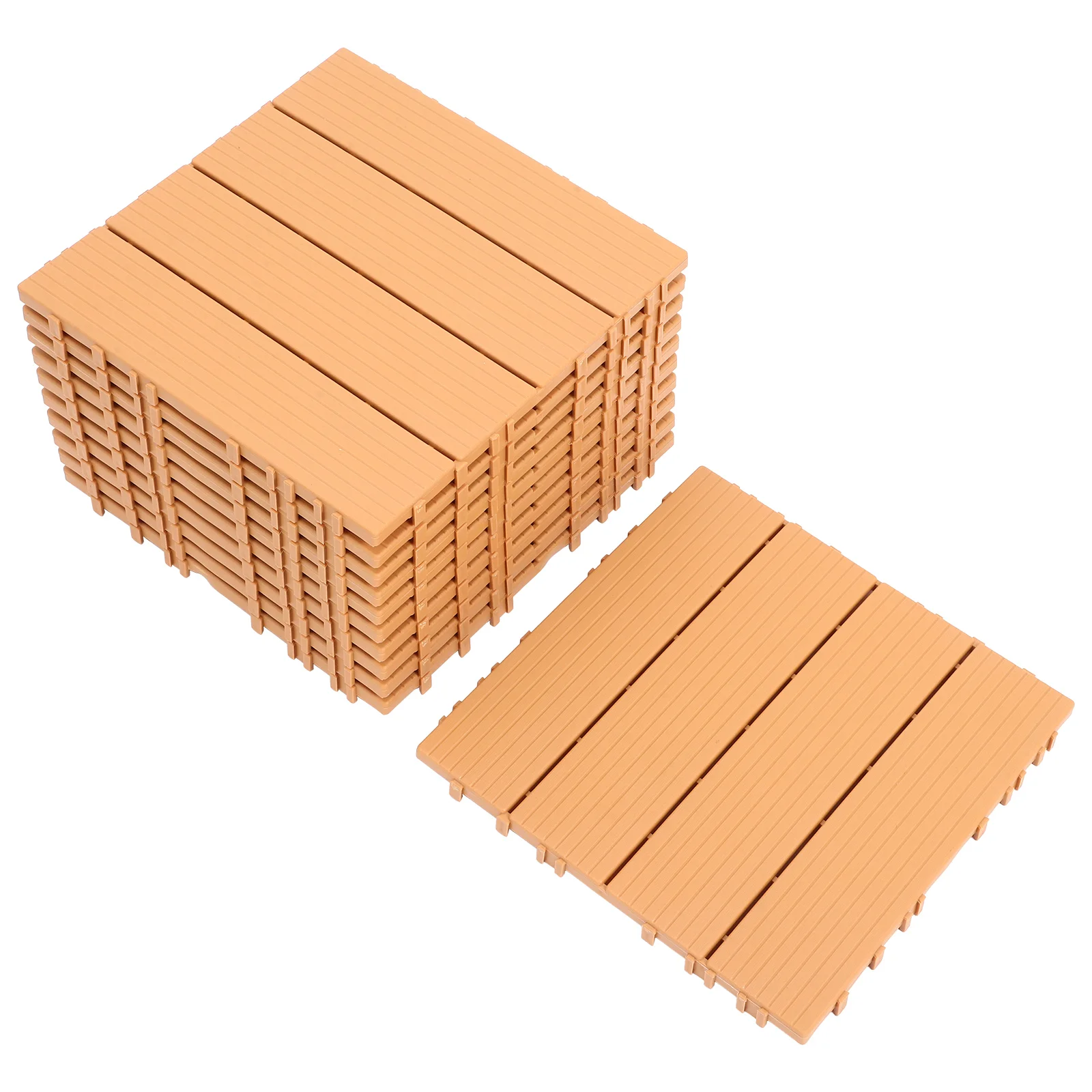 

11 Pcs Household Timber Deck Mate 2900X2900X200CM Pp Outdoor Flooring Home Decor