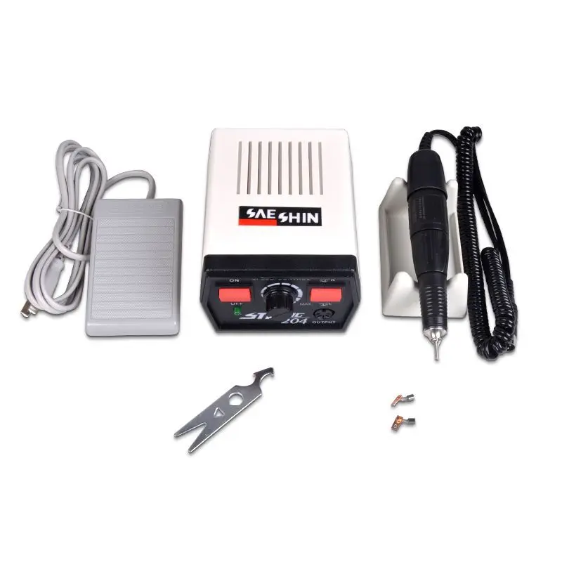 

65W Strong 204 STRONG 102L 35000RPM Handle 2.35 Nail Drills Machine Manicure Pedicure Electric File Bits Nails Art Equipment