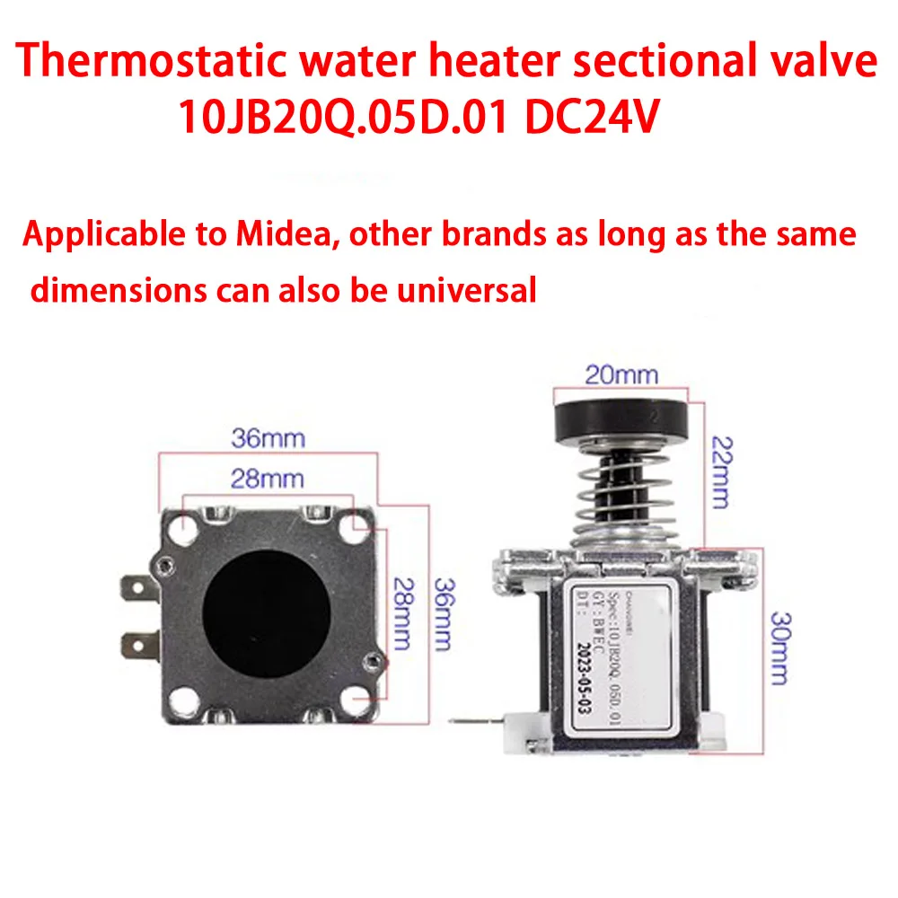 

DC 3V 24V Suitable for a variety of gas water heater solenoid valve solenoid valve Accessories