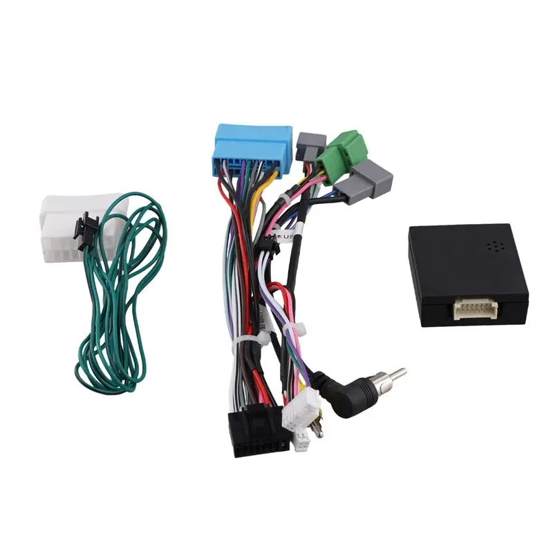 

AEF3-16 Pin Android 2 Din GPS Radio Car Power Connector With Speaker Cable Canbus Box For Jimny High Version