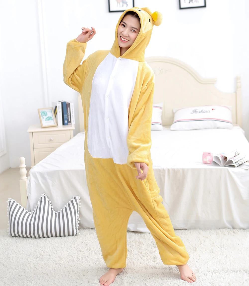 Fluffy Pajamas Halloween Cosplay Costumes Cartoon Sleepwear Loungewear Nightgown Lingerie Unisex Pajamas Kigurumi Adult Jumpsuit