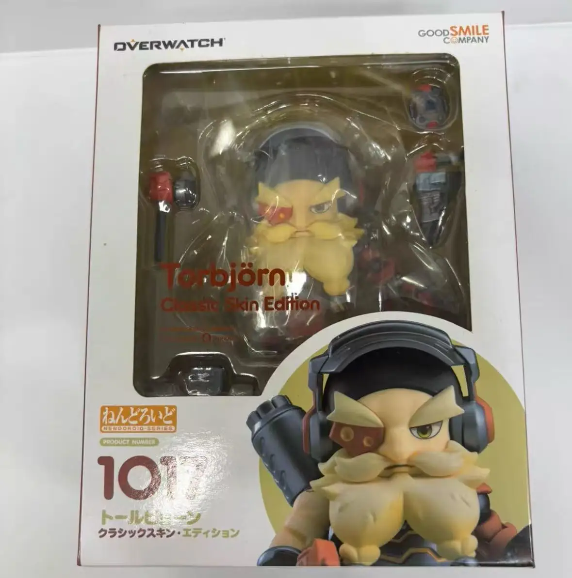 

GSC Nendoroid 1017 Overwatch Torbjörn Classic Skin Q Version Figure,