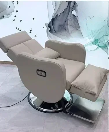 

09*Electric Retractable Head Chair for Hair Cutting and Care Shop