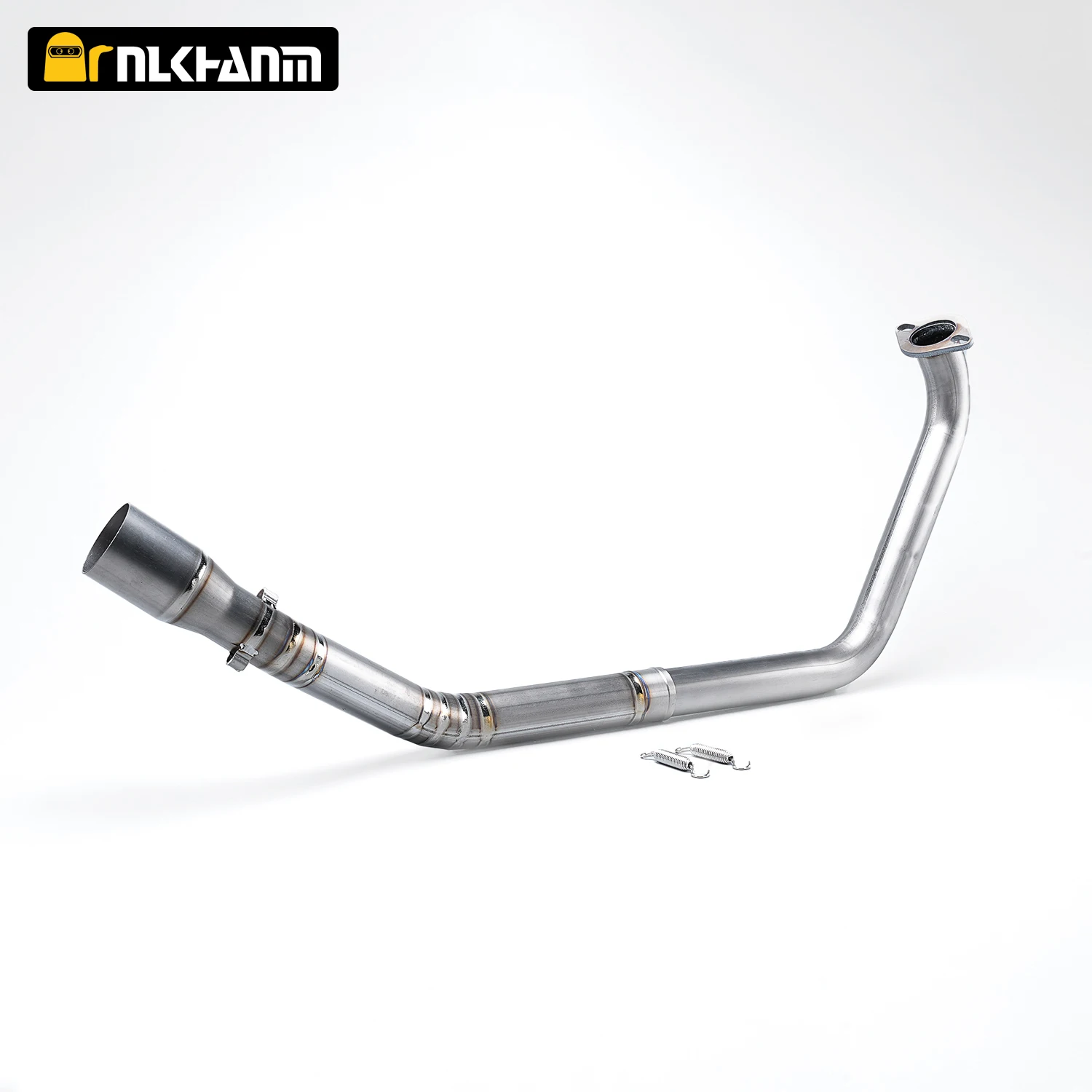 Modifikasi Sistem Knalpot Motor Ti. Pipa Penghubung Tengah Slip On Tanpa Knalpot Untuk Yamaha R15 V3 MT15 MT125 2017-2021