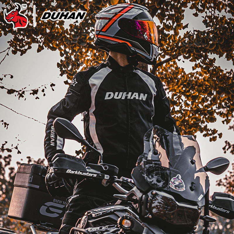 

Men's Motorcycle Jacket Breathable Motor Jacket Built-in Protective Pads Anti-fall Removable Waterproof Warm Liner For 4 season