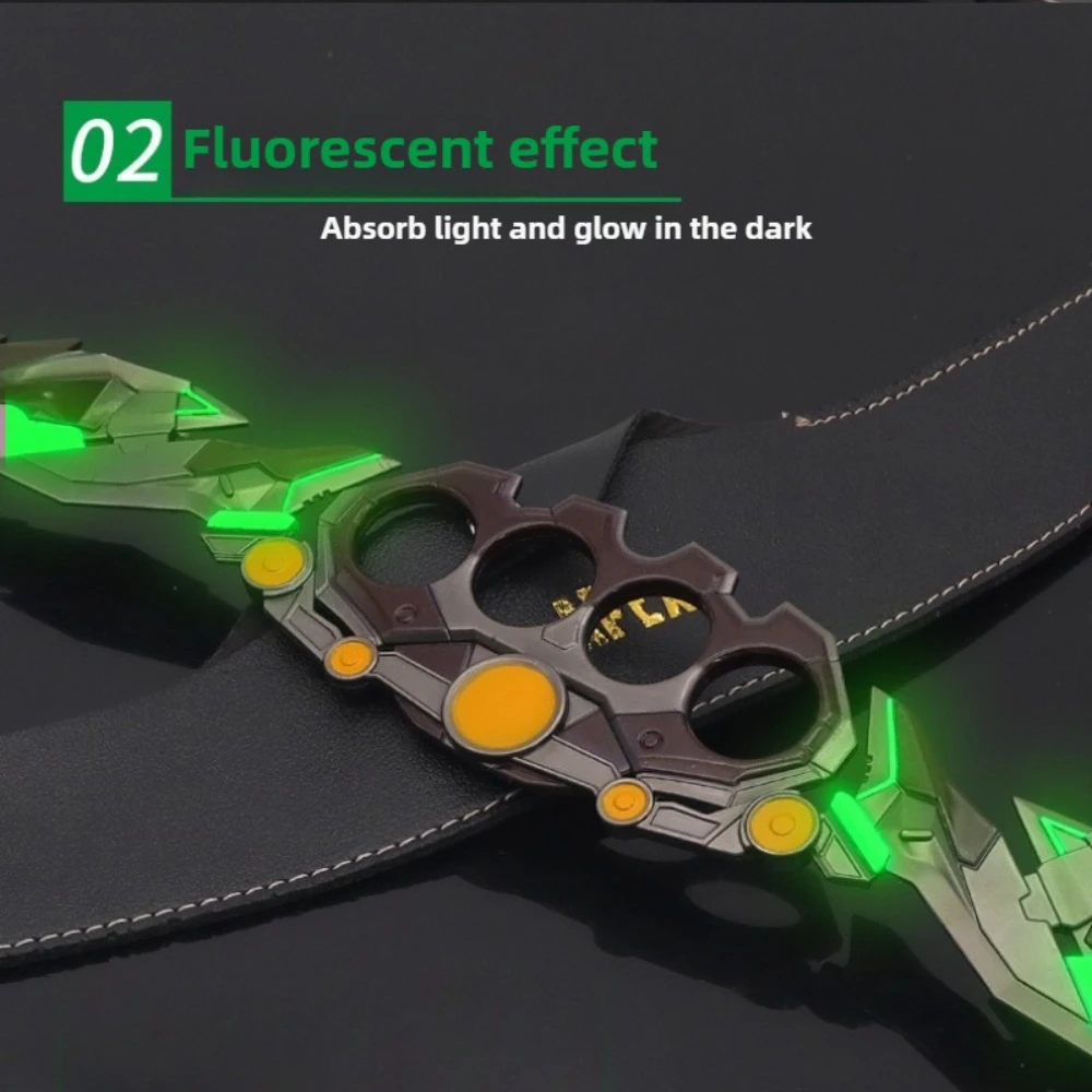 40cm Apex Legends Heirloom Fatal Current Valkyrie weapons Model Fluorescent Edition Game  Peripheral Toy Knife Ornament Boy Gift