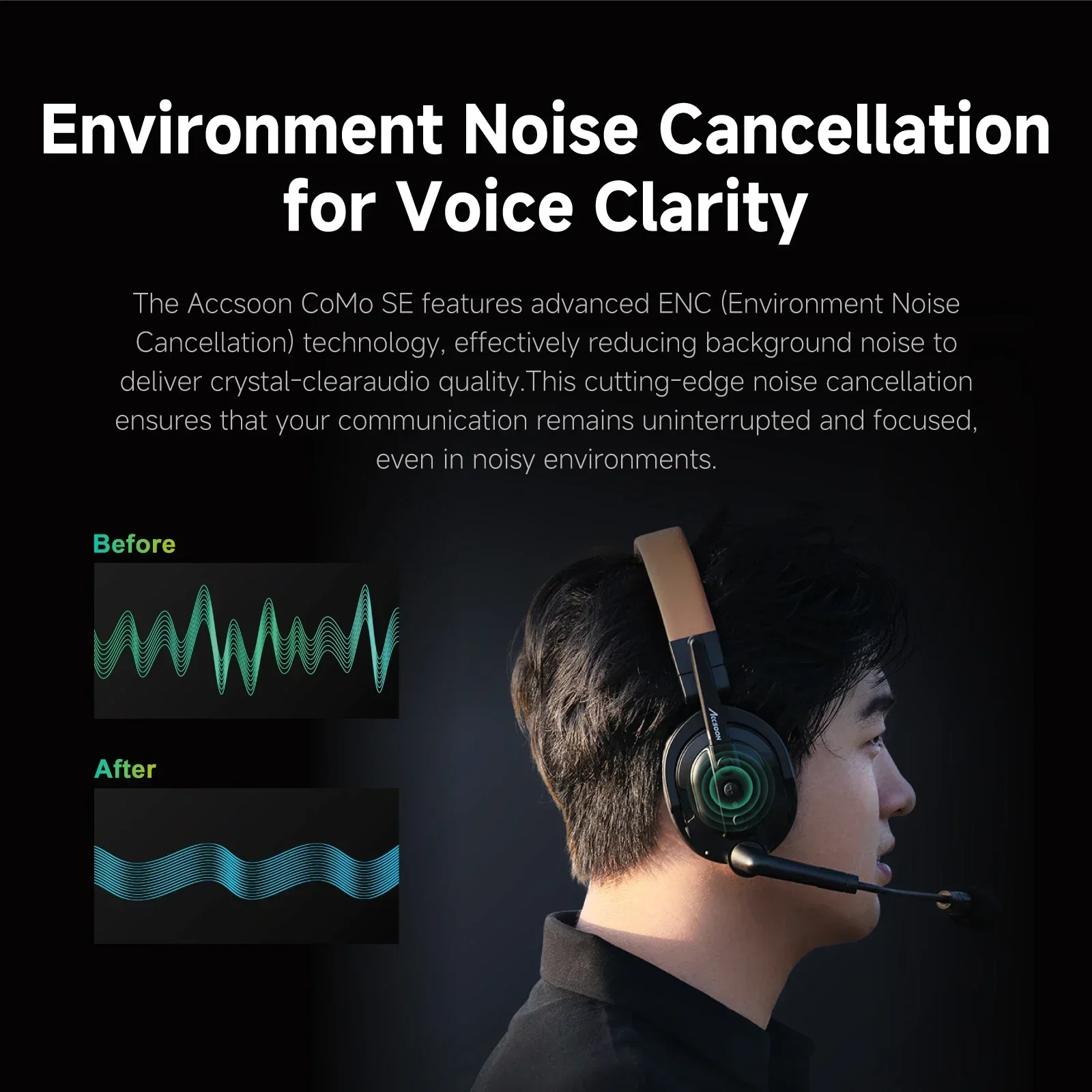 

2026NEW Hot Accsoon CoMo SE 2.4GHz Full-duplex Wireless Intercom System Accsoon CoMo SE