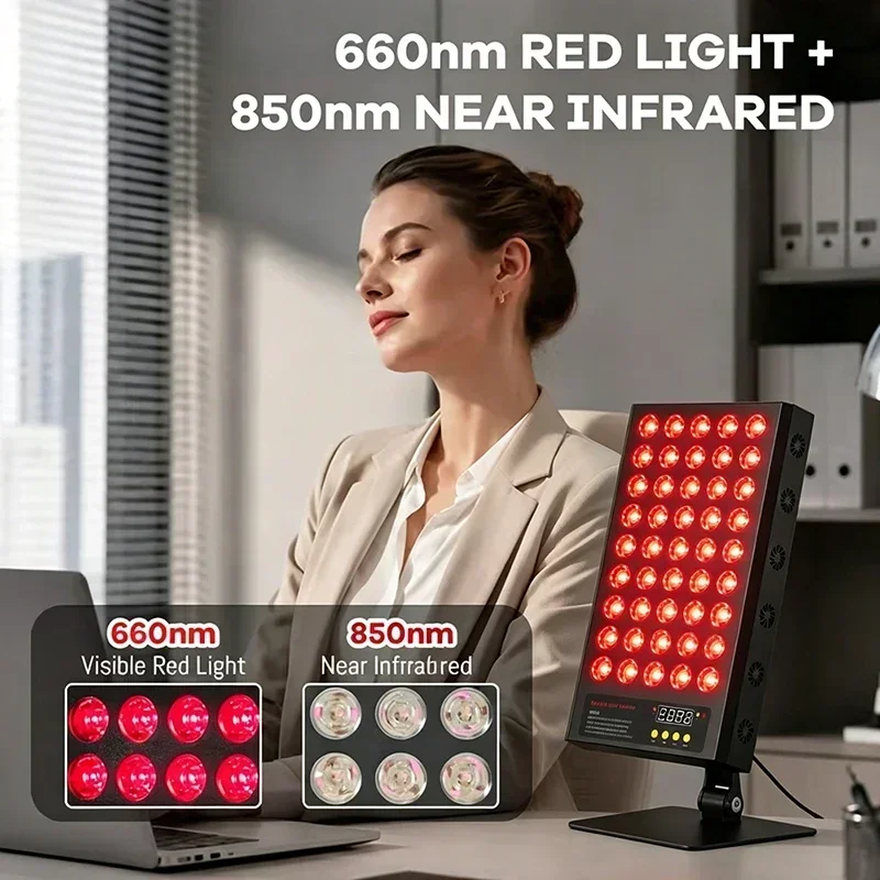 40Pcs Leds Near-infrared Therapy Light, 660nm 850nm LED Red Light Therapy for Full Body, Red Lamp for Anti-Aging, Relieve Muscle