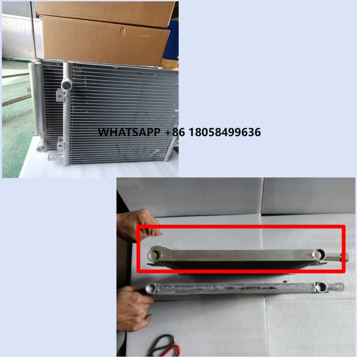 

12v 24v Electric Car Ac air Conditioner Condenser