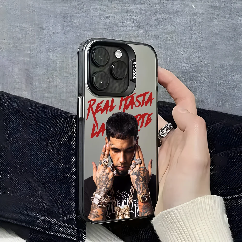 Rapper A-Anuel AA Phone Case for vivo Y400 Y04 Y78 Y36 Y100 Y27 Y17s Y16 V60 V50 V30e V40 V27e V29 S15 iQOO Z10 Pro Lite 4G 5G