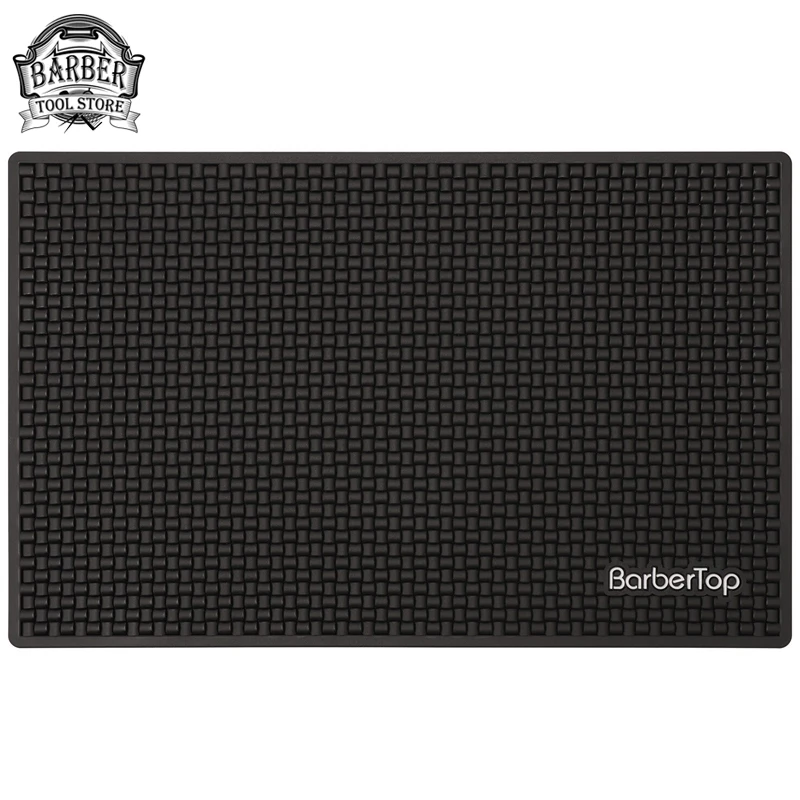 

Мини-парикмахерские инструменты Barbertop, коврики для парикмахерской, парикмахерские ножницы, шпилька, расческа, силиконовый коврик для парикмахера, принадлежности для парикмахерской