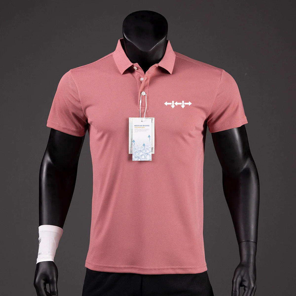 High Quality Unisex Golf Shirt Luxury Polo Shirt Quick-drying Breathable Lapel Short-sleeved T-shirt Men Summer