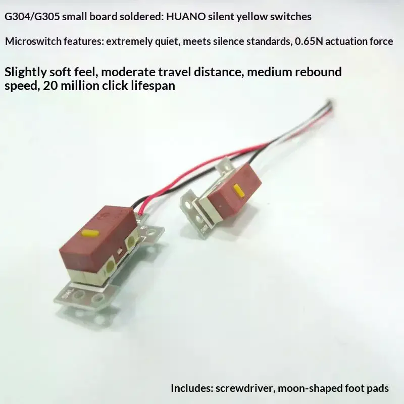 Hot Swap Mouse Button Board Micro Switches Replacement For G304 G305 Free Small Board For Mouse Repair Modification 3