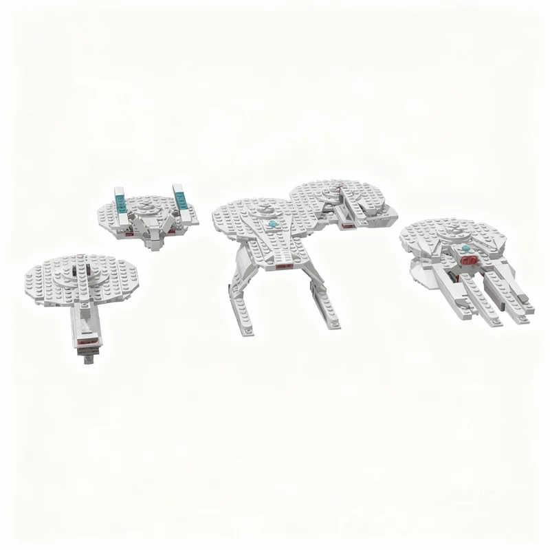 ชุดอัพเดต MOC FASA Sarships 753 ชิ้น ของเล่นตัวต่อแบบจำลองอวกาศ ของขวัญคริสต์มาส ไอเดียสร้างสรรค์ ของเล่นเสริมพัฒนาการ