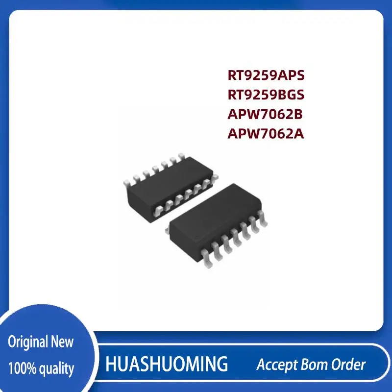 

10pcs/lot NeW RT9259A RT9259APS RT9259B RT9259BGS APW7062B APW7062A SOP-14