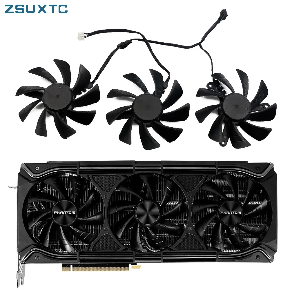 Ventilador para tarjeta gráfica RTX3080 RTX3090 de 87MM TH9215B2H-PFB01 para tarjeta gráfica GAINWARD GeForce RTX 3070 3080 3090 3080Ti Phantom