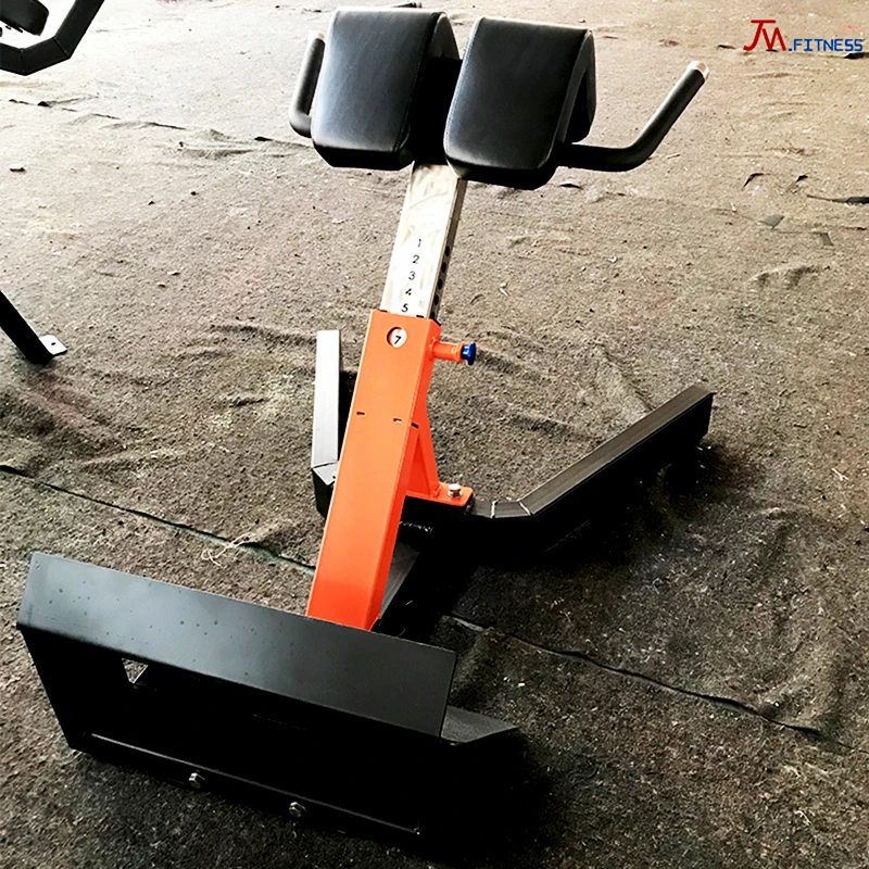 معدات اللياقة البدنية عالية الجودة كرسي روماني عكسي فائق التمديد مقاعد التمرين السفلي الظهر 45 درجة تمديد الظهر