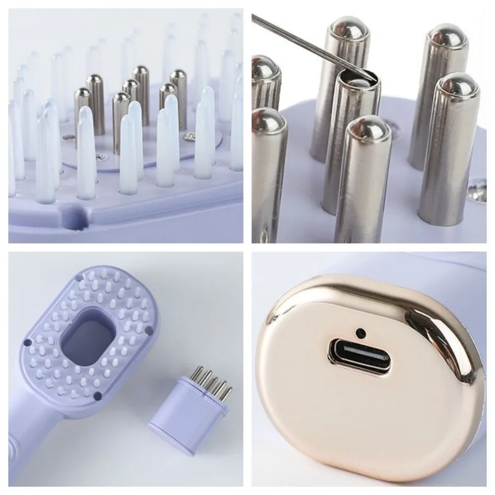 

30ML Scalp Applicator Comb Liquid Filling Hygienic Professional Liquid Guide Comb EMS Microcurrent Pulse Washable