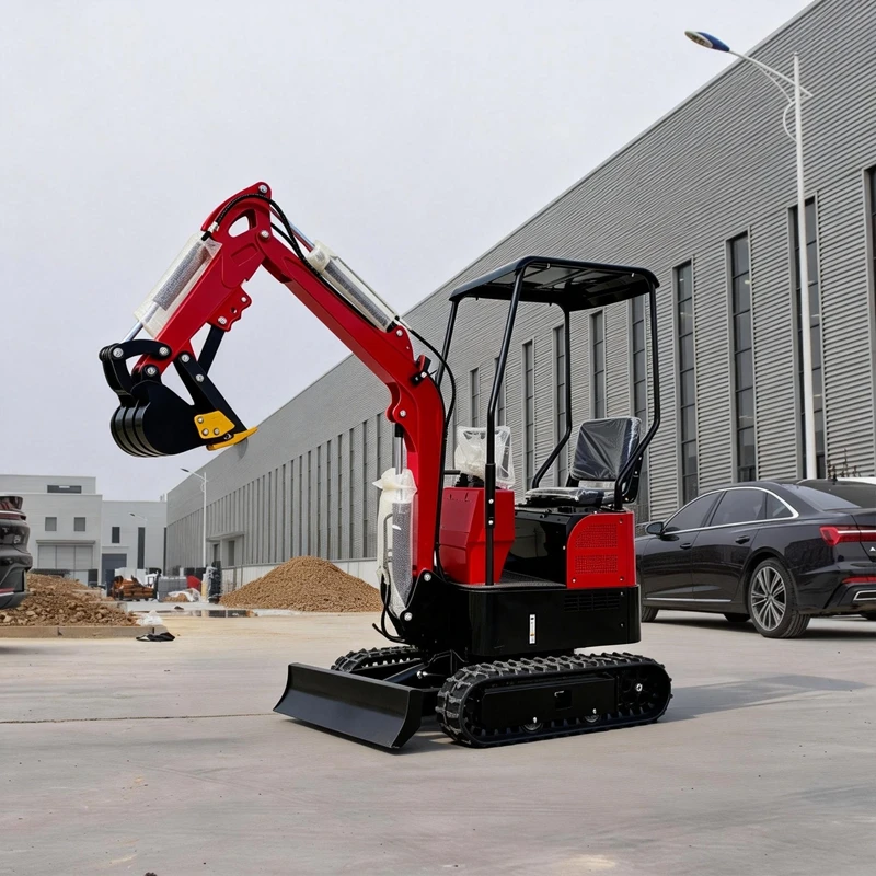 

Мини-экскаватор 1,2 тонны с двигателем YANMAR, стандарт EPA/Euro 5, многофункциональный дизельный мини-экскаватор для строительных работ в Европе.