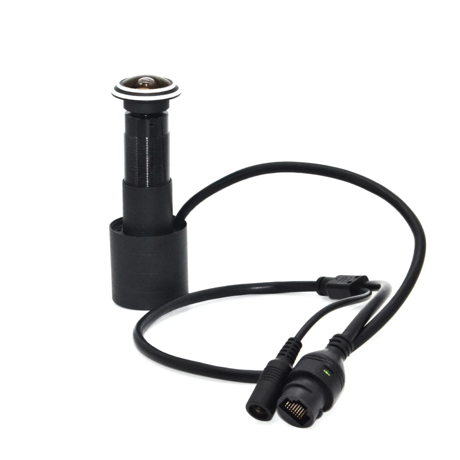 5MP Door Eye IP POE Camera Mini Peephole Motion Detection Video-eye Viewer Wireless Intercom Home Security Surveillance Door Cam