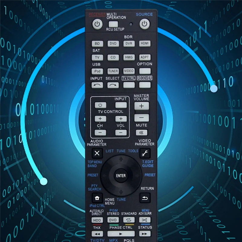 B04C-Replace AXD7613 Remote Control For Pioneer SC-LX75 VSX-LX55 SC-09TX AXD7612 AXD7616 AV Receiver