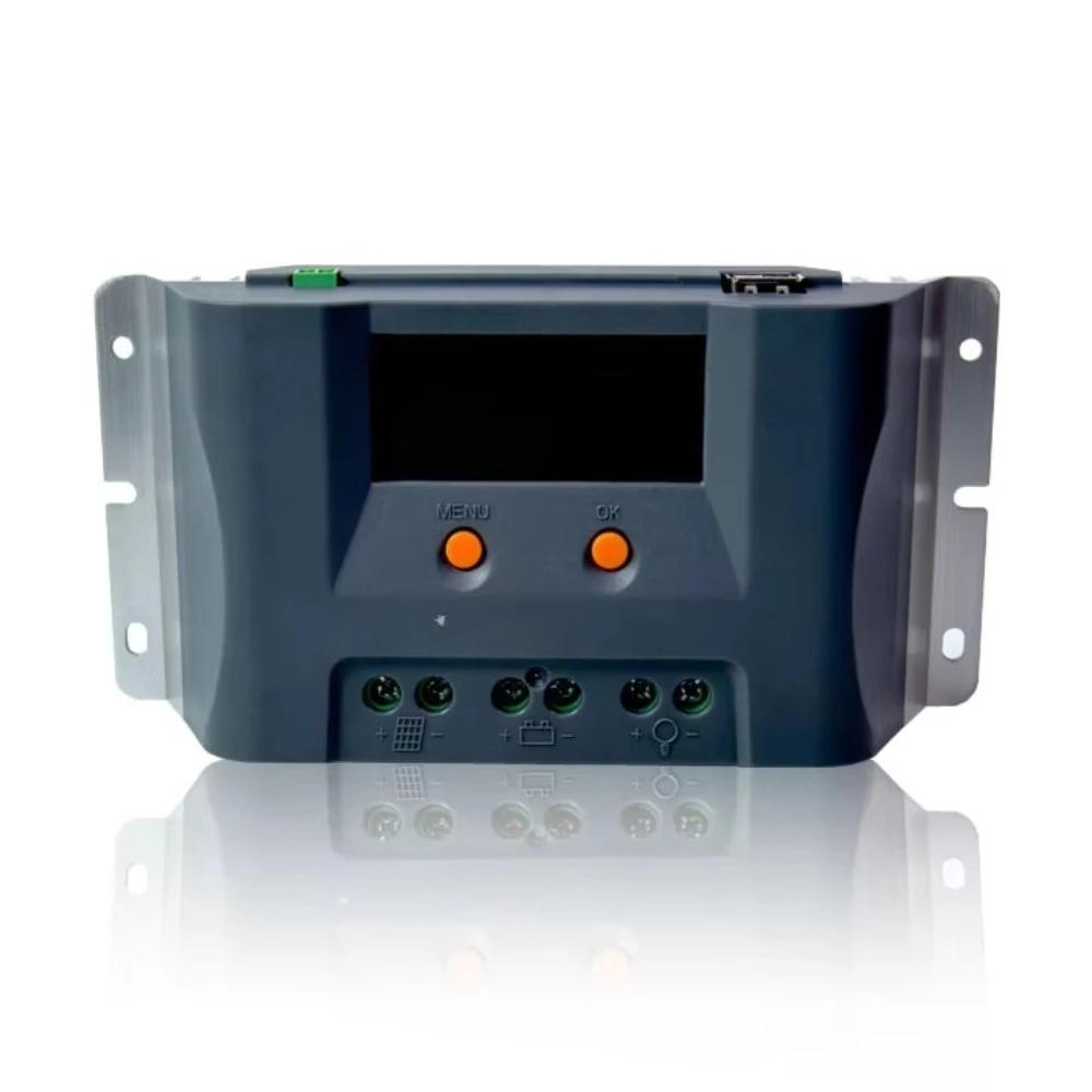 

20A 30A 40A Solar Power System Solar Charge Controller PWM Solar Regulator 12V 24V Auto with 5V 2A USB