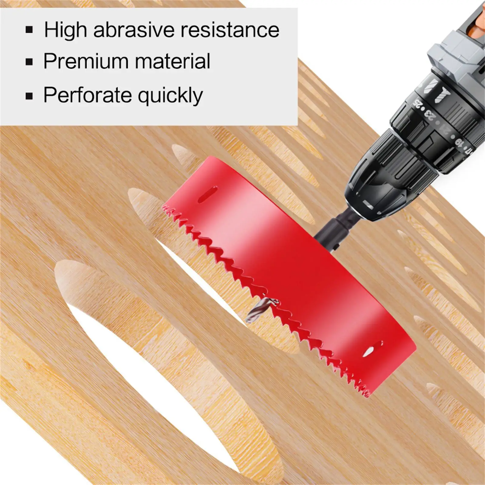 Hole Saw With Dust Cup Hole Drilling Saw Accessories Drill Dust Catcher For Home Improvement Woodworking Metalworking Gypsum