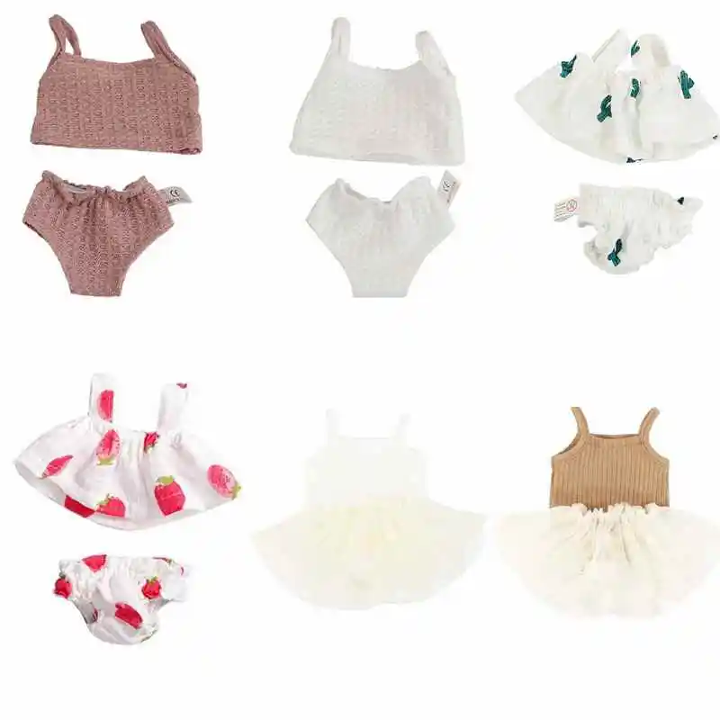 Doll Clothes for 35cm Baby Dolls Accessories 14 Inch American Doll Clothes Reborn Baby Doll Girl's Toys Doll Clothing DIY Toys