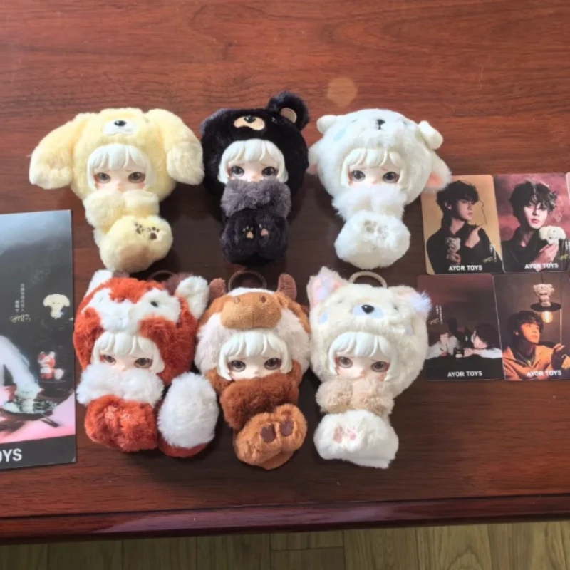 AYOR TOYS x EMO'S Emotional Sanctuary Series: Caja Sorpresa de Llaveros de Vinilo, Muñecos Lindos, Bolsas Sorpresa, Colgantes para Mochilas, Juguetes Coleccionables, Regalo