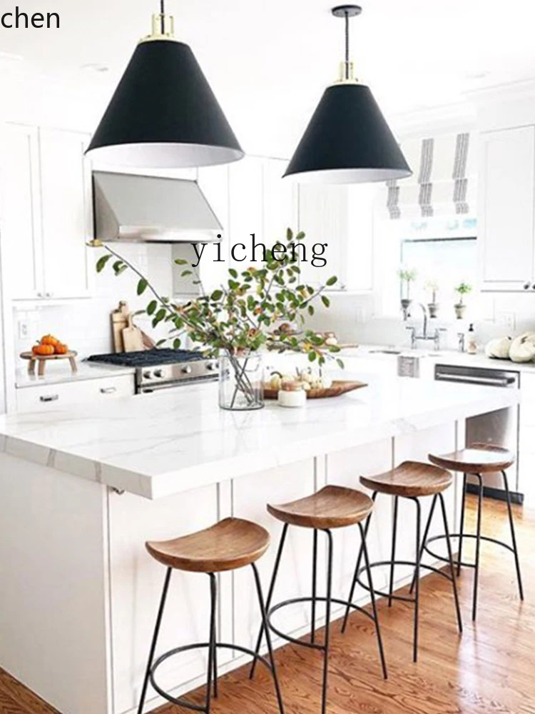 YFY Solid Wood Bar  Bar  Cashier Bar  High Chair High