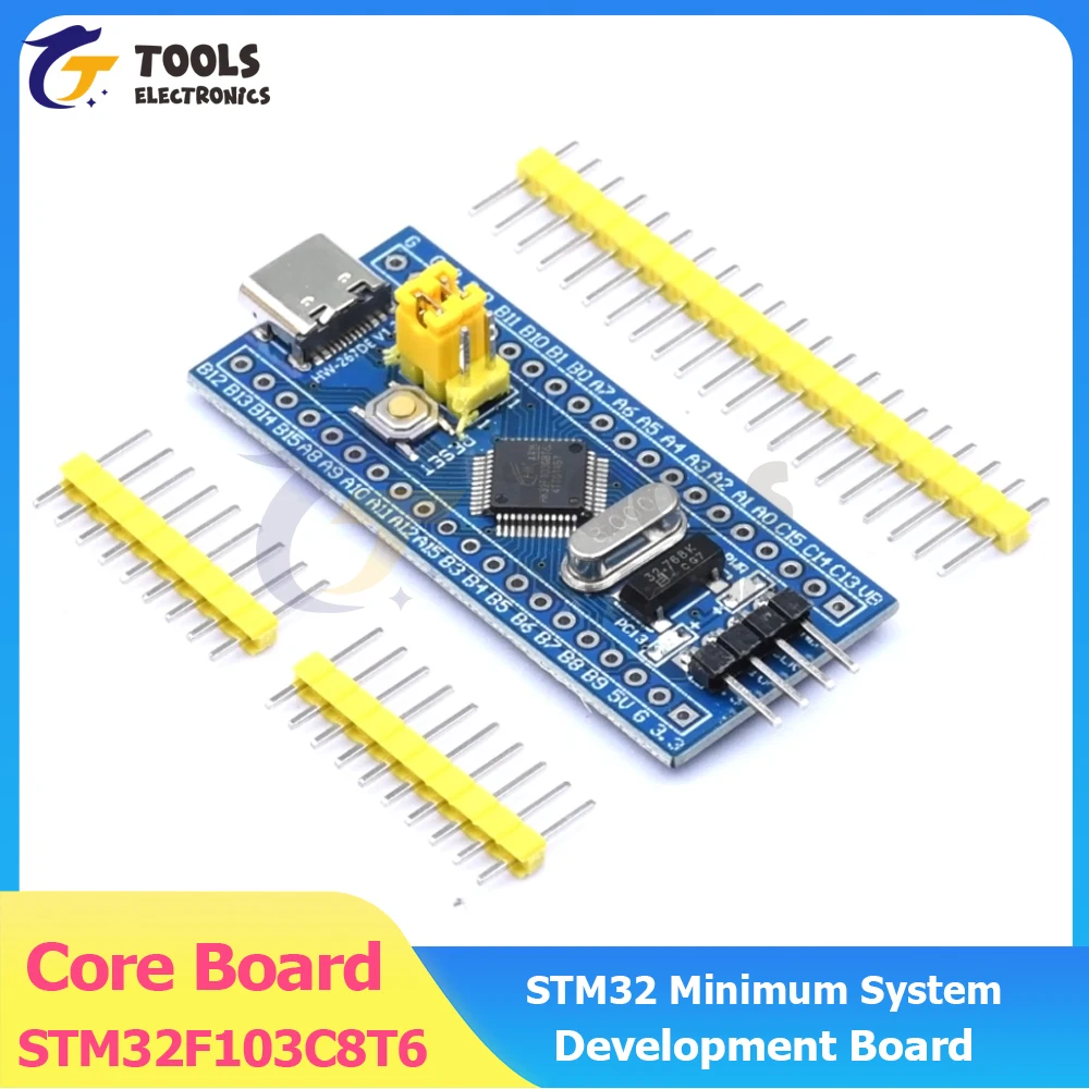 

STM32F103C8T6 STM32 Minimum System Development Board Learning Core Board With Type C Port