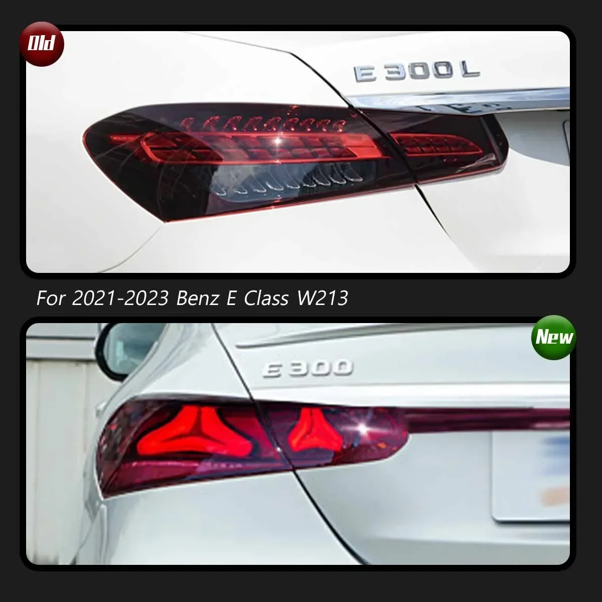 Car For Benz E Class W213 Taillight 2021-2023 Upgrade Modified to New DRL Dynamic Turn Signal LED Taillight Auto Accessories