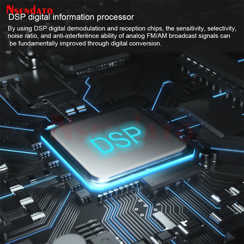 HRD-A320 Fm MW SW VHF WB 전대역 라디오 휴대용 블루투스 호환 스피커 TF 카드 용 항공 공기 해상 밴드 라디오