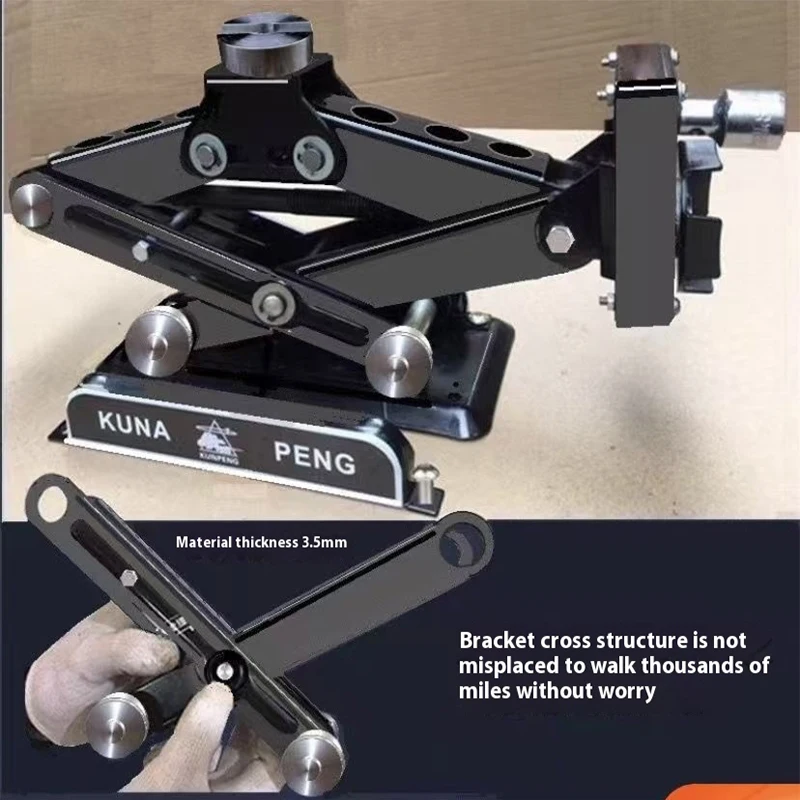 2.8T 2T car scissor jack, both manual and electric, suitable for maintenance tools such as cars and motorcycles