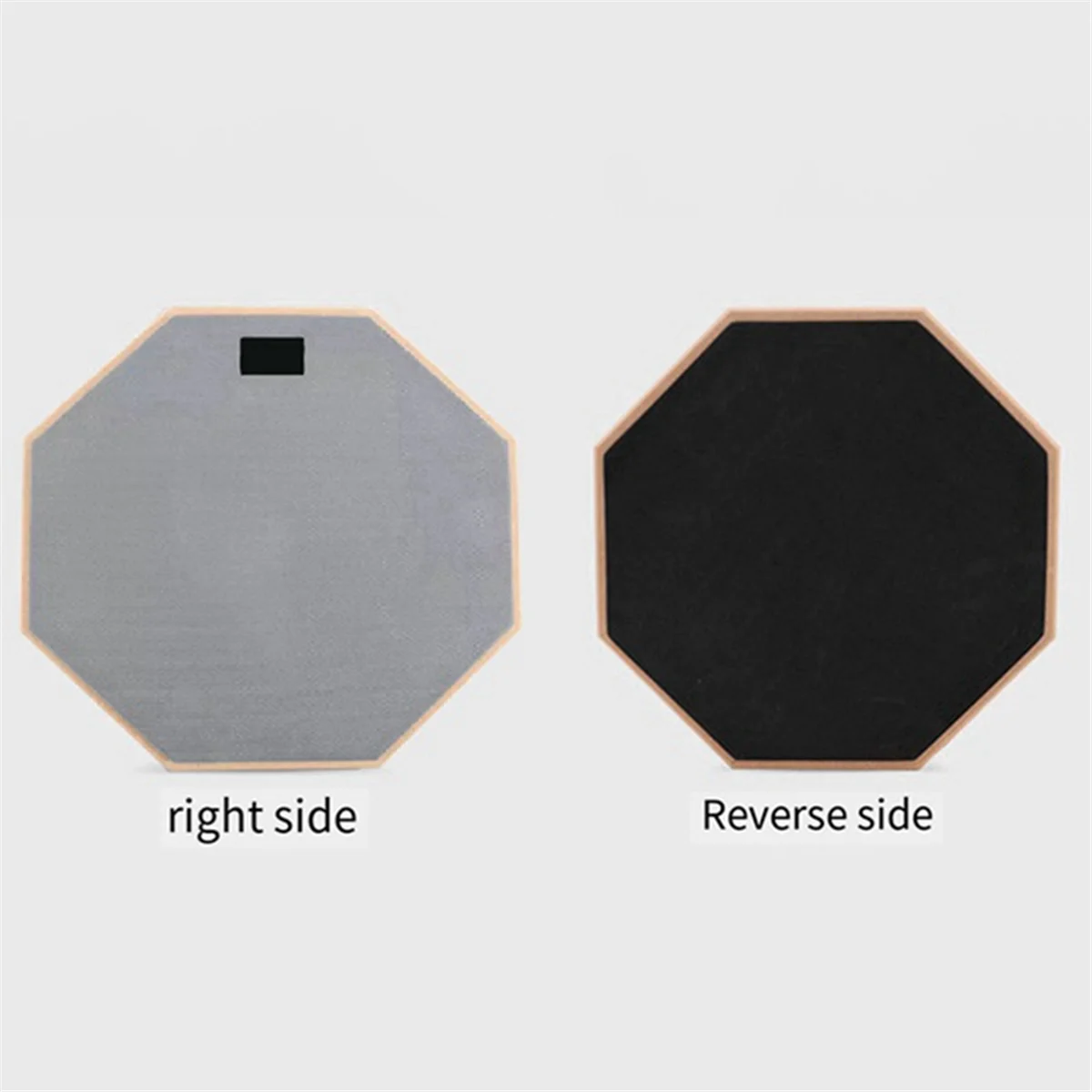 

8 Inch Rubber Wood Drum Practice Training Pad