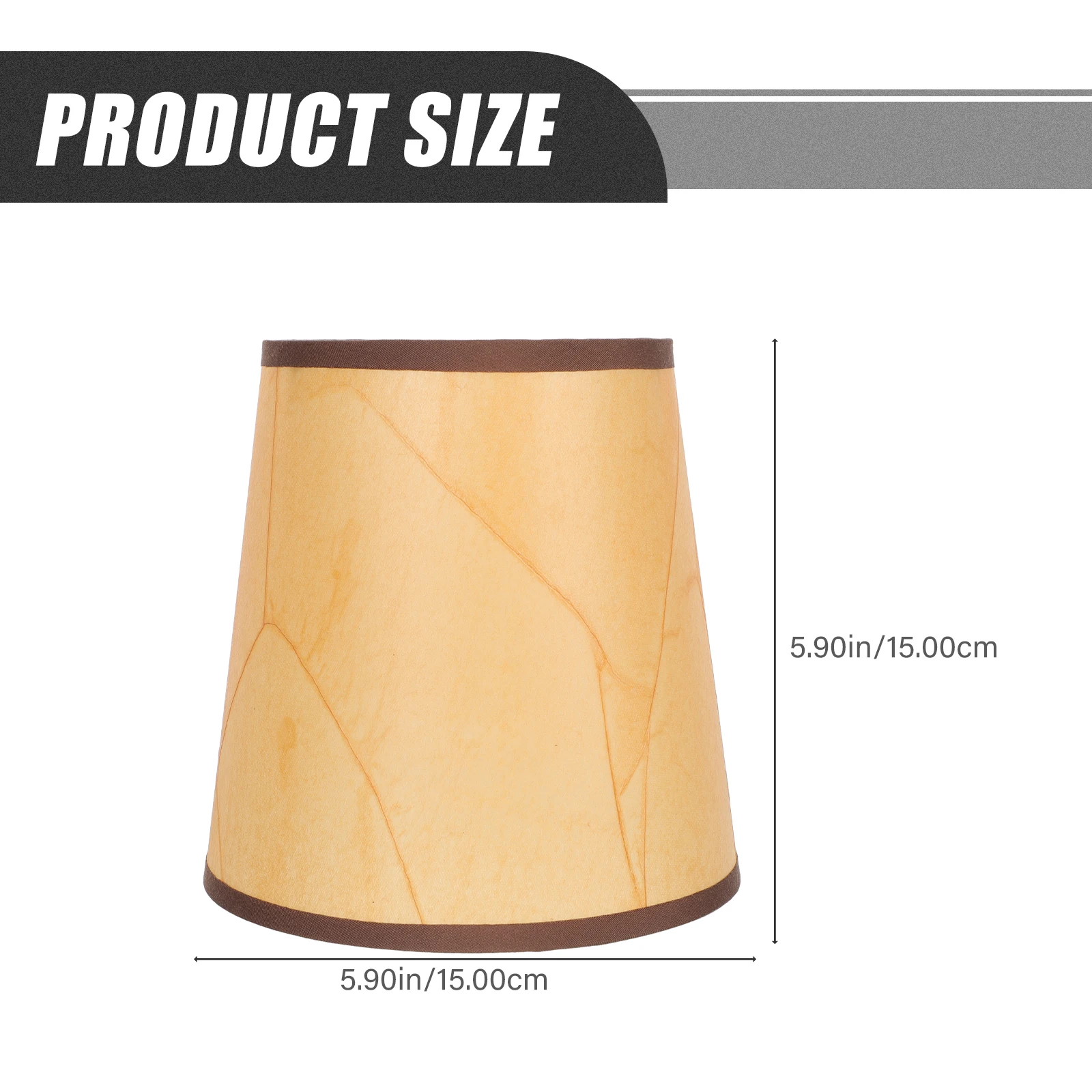 Cloth Lamp Shade Durable Iron Frame Soft Light Diffuser for Bedroom Living Room Table Floor Wall Lamp Light Accessory