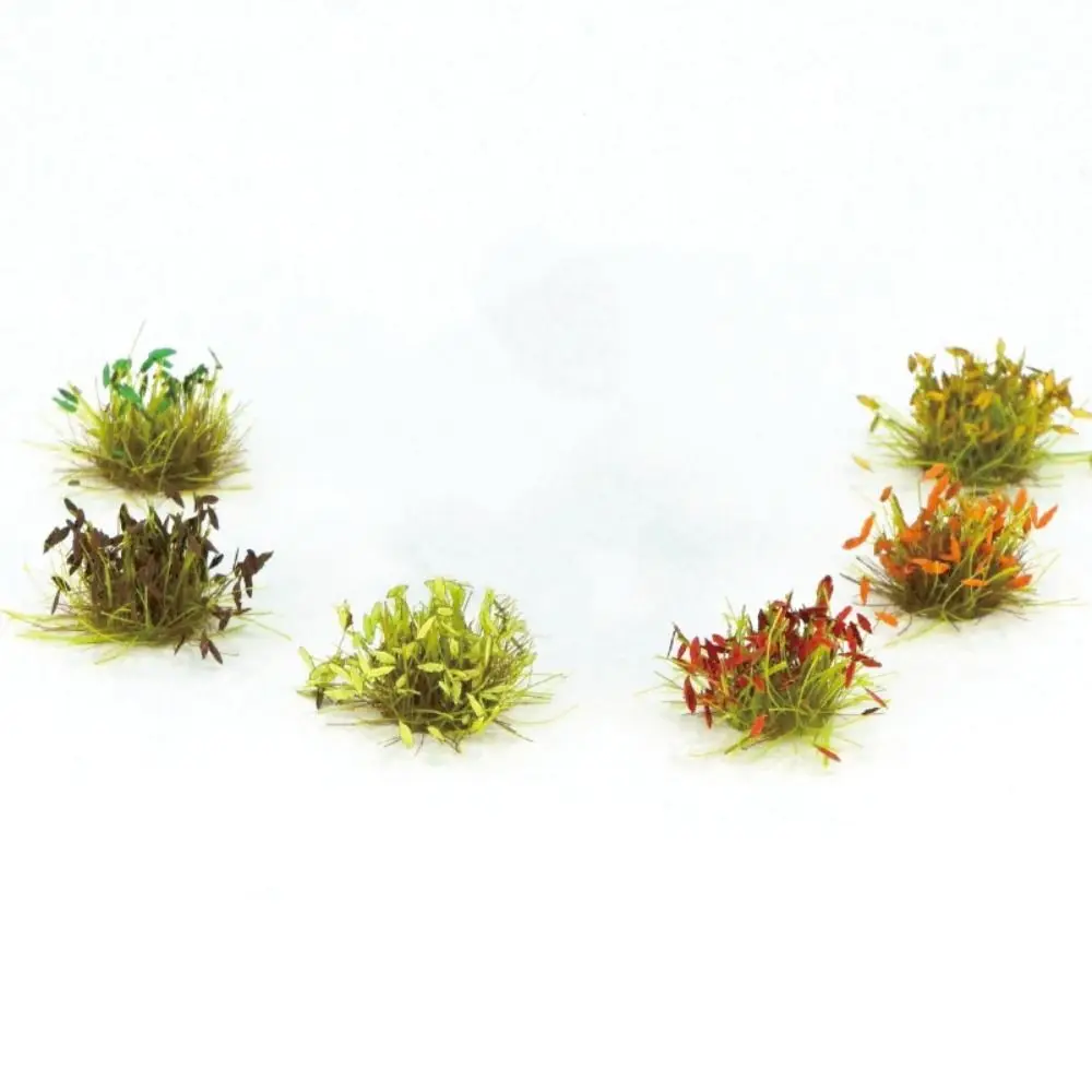 Sharp Leafed Grass Clusters Model Simulation Artificial Grass Miniature Grass Bushes Resin Model Making Small Grass Model