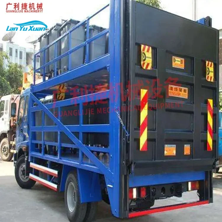 Strong peormance hydraulic tailgate tail lift 1.5ton 2ton truck tail lift ramps steel liftgate boards