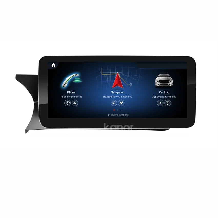 KANOR 10.25 Inch 6+128G Android 11 GPS Radio For Mercedes W204 C300 C180 C63 C200 C250 Class Navigation Screen