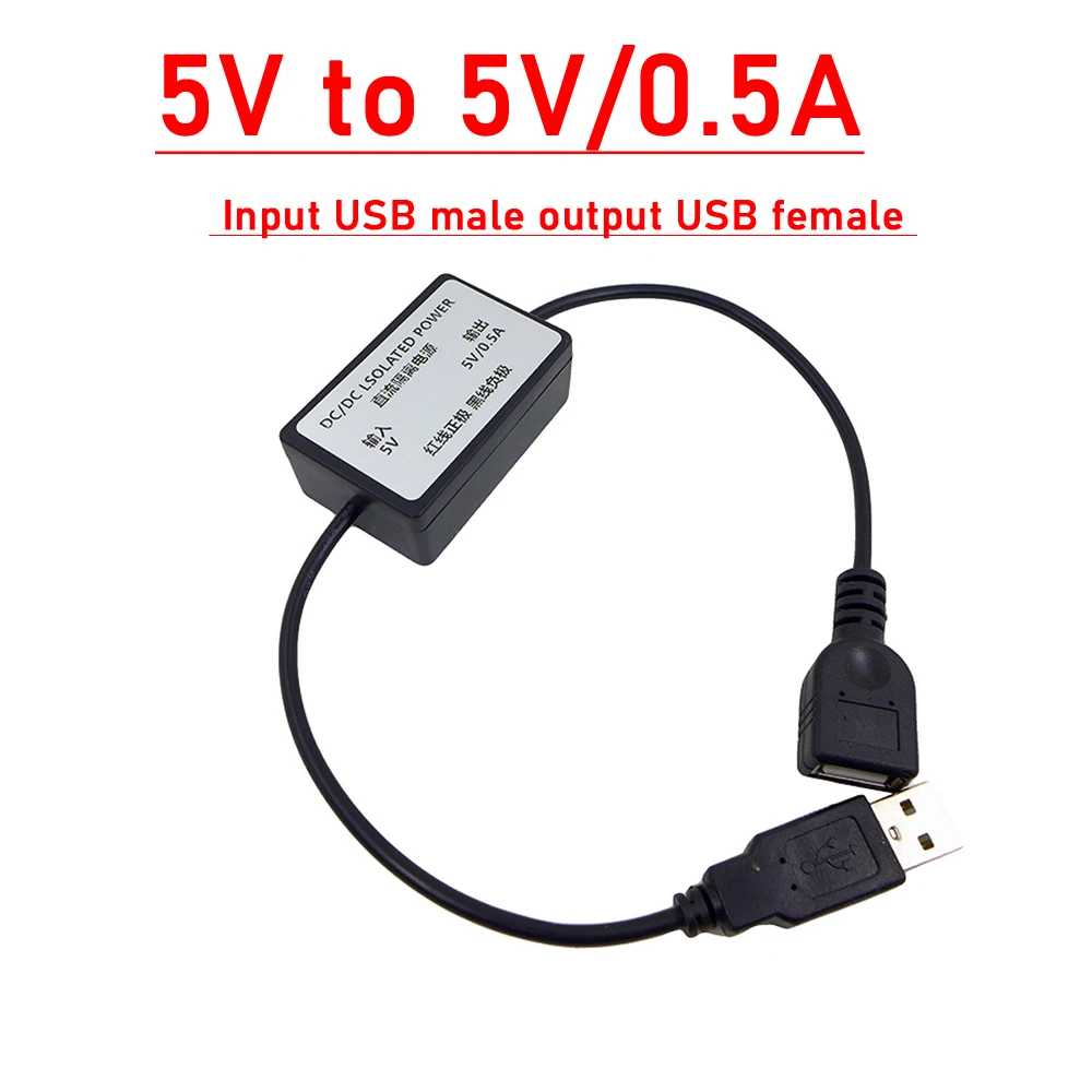 Imagem -03 - Áudio Usb dc para dc Módulo de Energia Isolado para Carro Amplificador Bluetooth Anti-interferência Eliminar o Ruído do Solo Comum 5v 12v