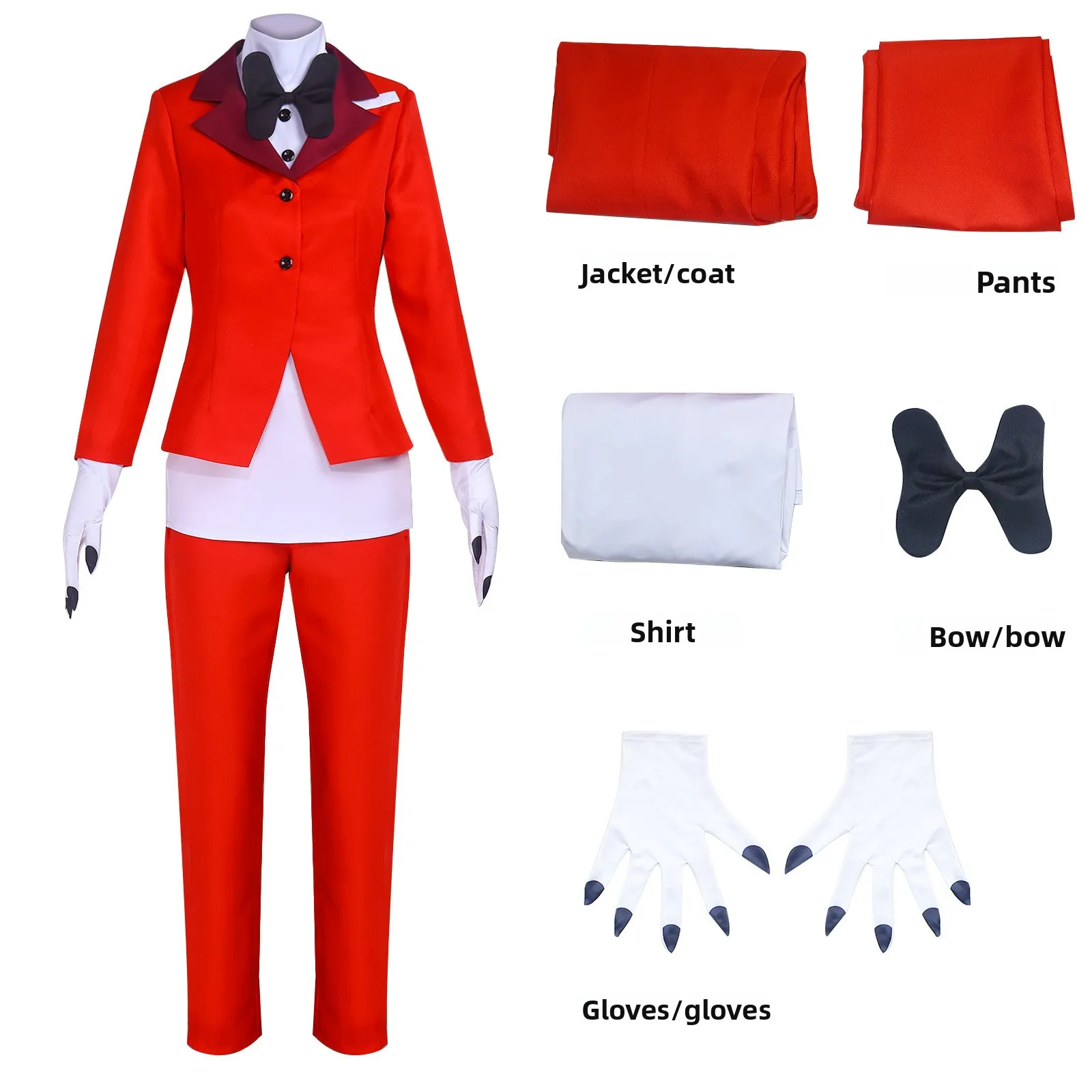 أزياء Hell's Inn arlie Morning Star التأثيرية للهالوين تحت عنوان الملابس النسائية الصينية التقليدية أداء المسرح #1