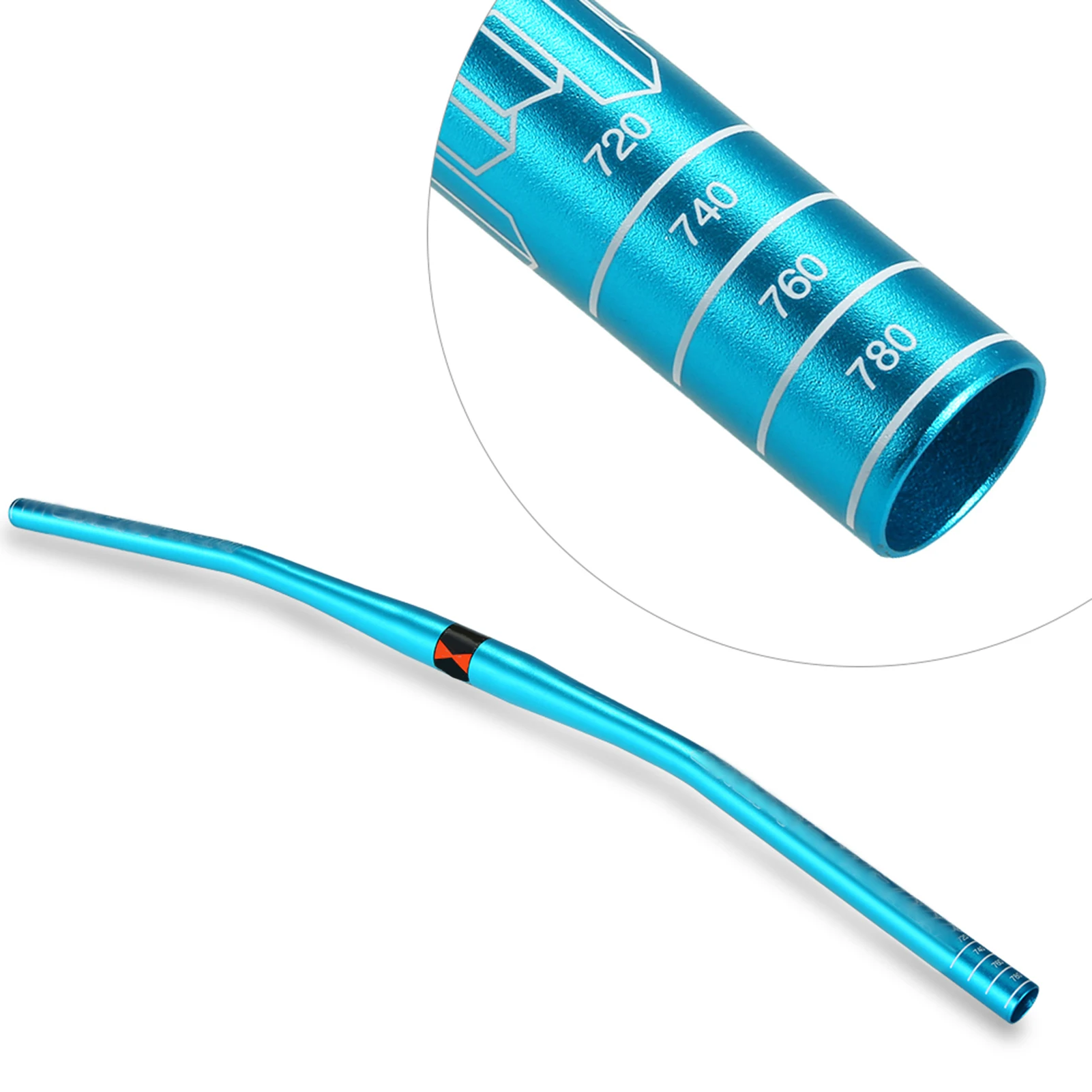 Aluminum Alloy  Handlebar Mountain Bike Handle Bar  Cycle Flat Bar 780MM Anodized Handlebar Plastic  Handlebar